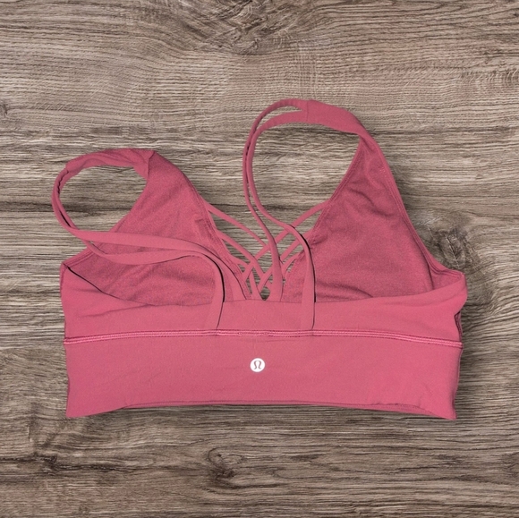 Lululemon Bind & Cross Bra Moss Rose - Picture 6 of 7